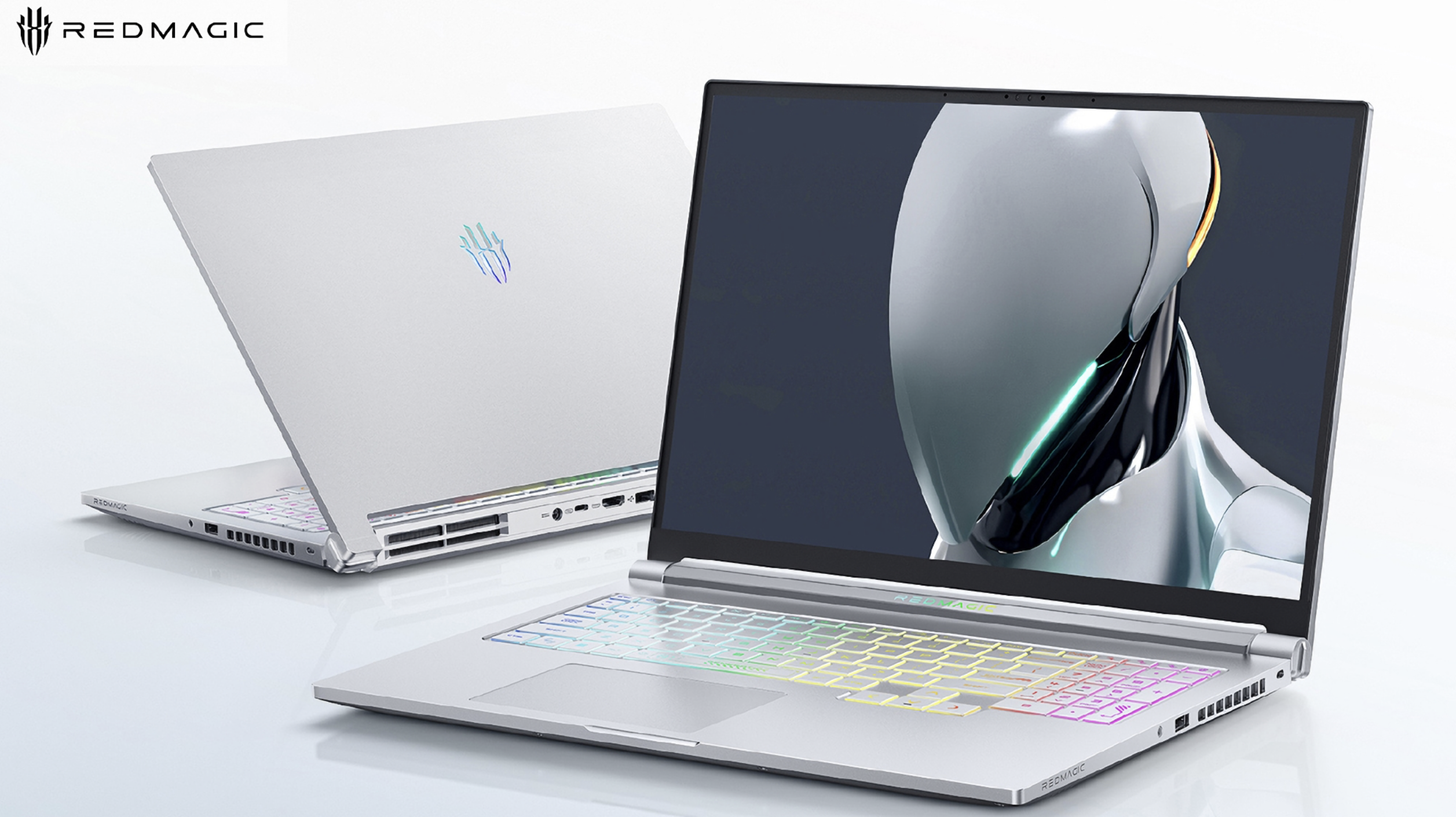 nubia zaprezentowała nową wersję laptopa do gier Red Magic 16 Pro w kolorze Glacier Silver