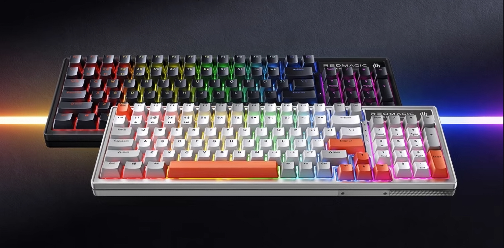 nubia prezentuje e-sportową klawiaturę mechaniczną Red Magic z wymiennymi klawiszami, podświetleniem RGB i czasem reakcji 1 ms