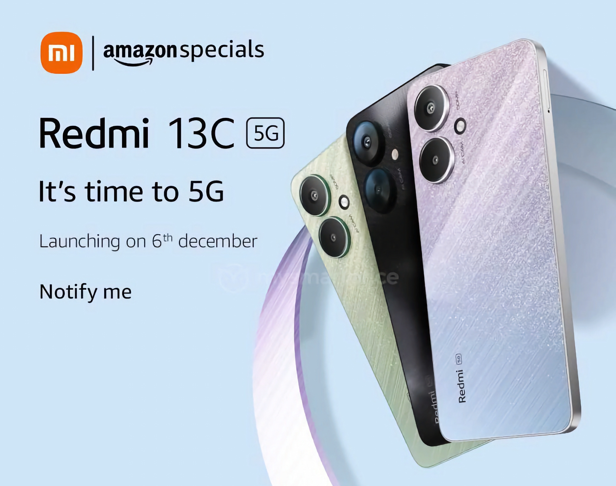 Redmi 13C 5G z układem MediaTek Dimensity 6100+ i aparatem 50 MP zadebiutuje 6 grudnia