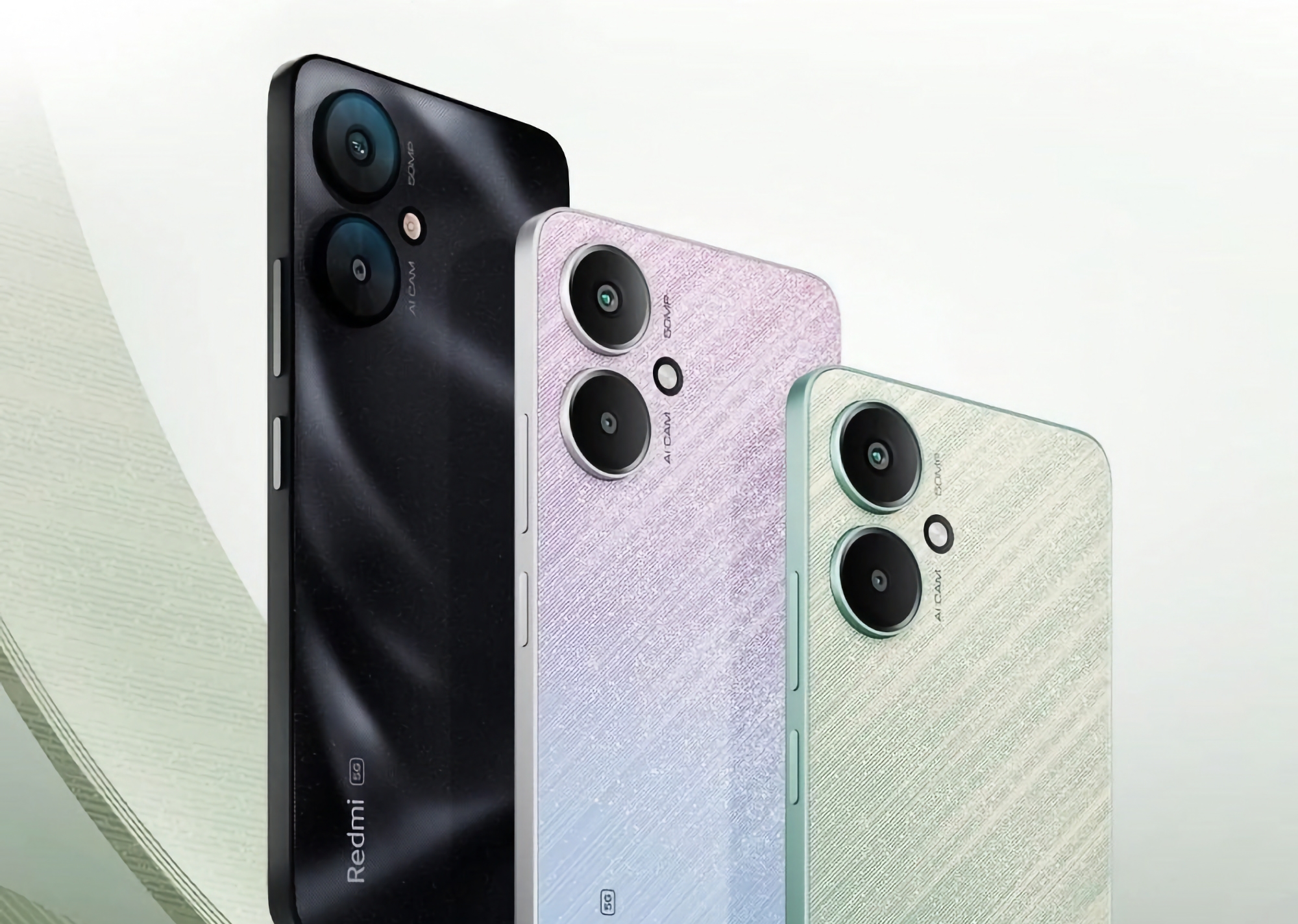 Podwójny aparat, trzy kolory i szkło Gorilla Glass: Xiaomi opublikowało nowe zwiastuny Redmi 13C 5G