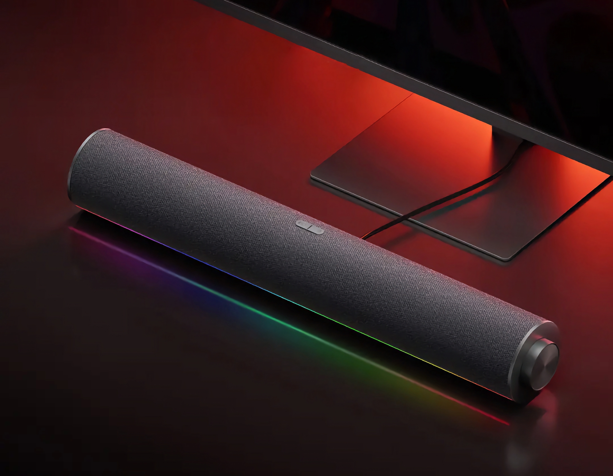 Xiaomi zaprezentowało głośnik Redmi Desktop Speaker z podświetleniem RGB w cenie 27 dolarów.