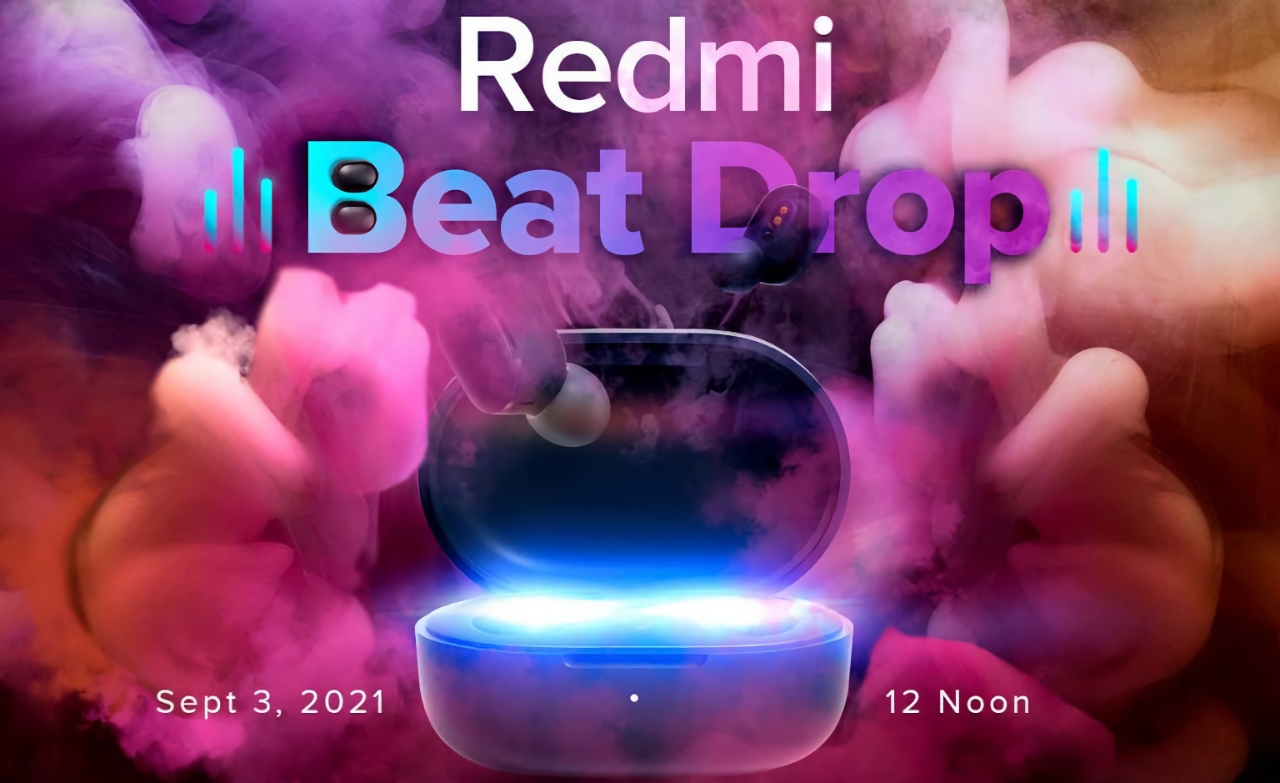 Nie tylko Redmi 10 Prime: Xiaomi zaprezentuje więcej słuchawek TWS Redmi z Bluetooth 5.2, wsparciem aptX i do 30 godzin pracy na baterii 3 września