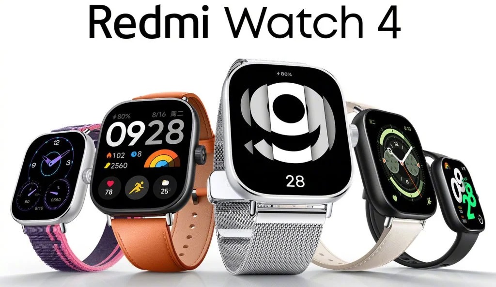 Xiaomi zaprezentowało smartwatch Redmi Watch 4 z GPS, NFC i wodoodpornością IP68 w cenie 70 dolarów.