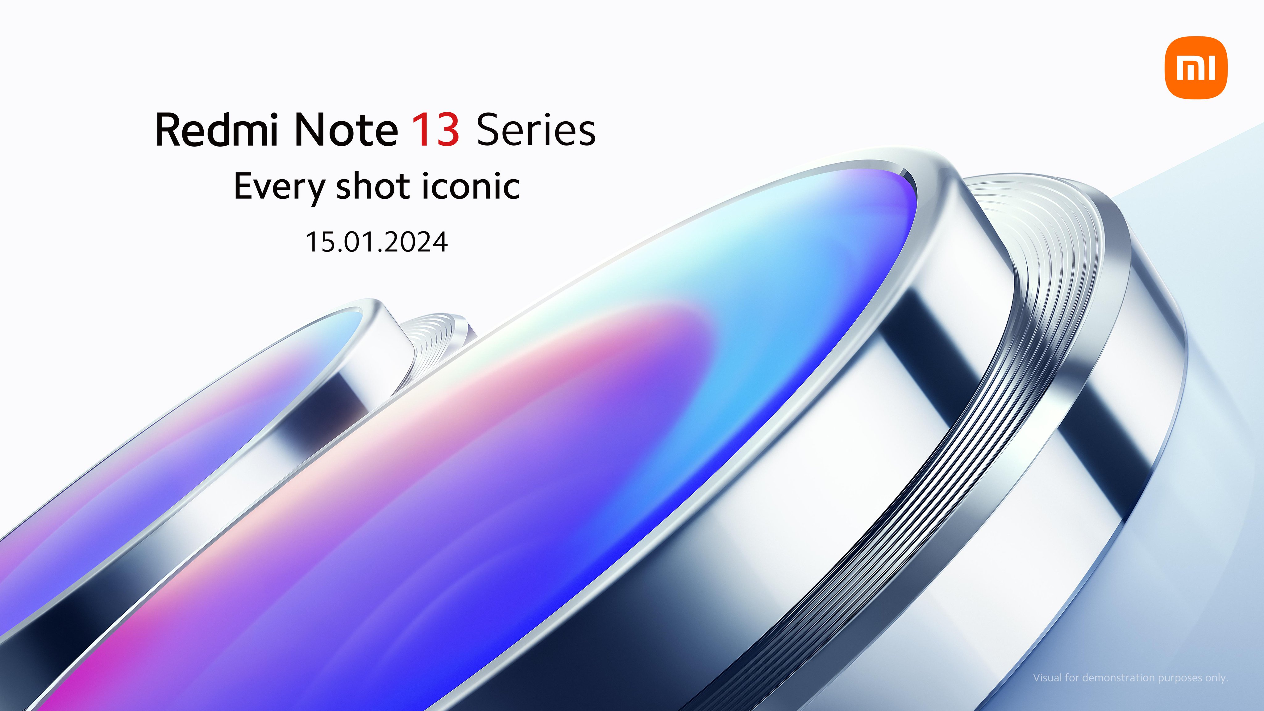Xiaomi zaprezentuje serię smartfonów Redmi Note 13 na rynku globalnym 15 stycznia.