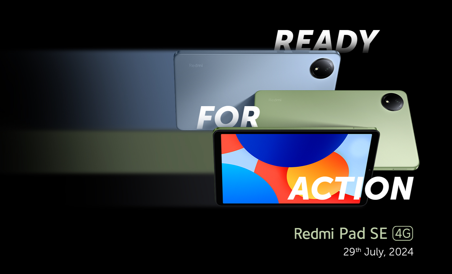To już oficjalne: 29 lipca Xiaomi zaprezentuje tablet Redmi Pad SE 4G