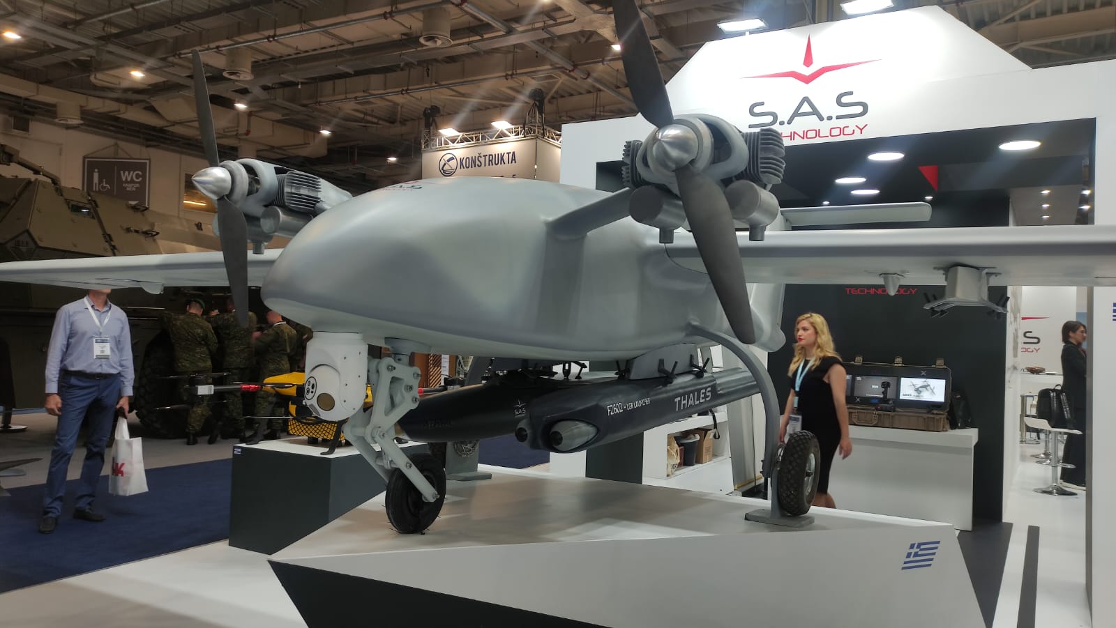 Talos II, dron rozpoznawczy o prędkości do 200 km/h, zasięgu 500 km i czasie lotu ponad 20 godzin, został odsłonięty
