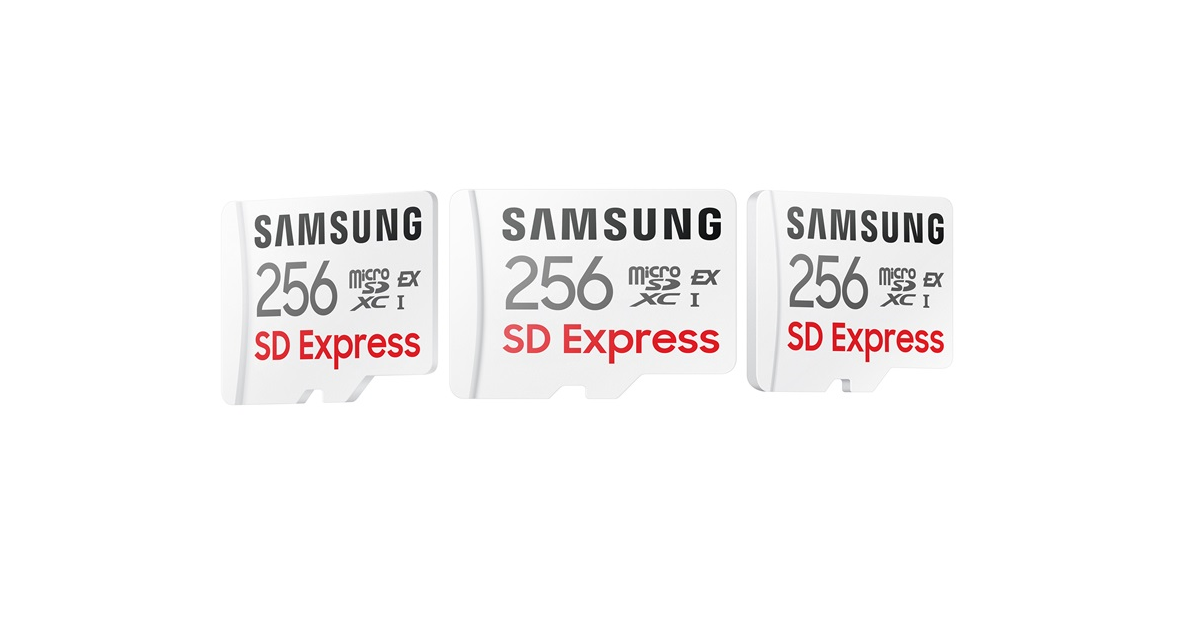 Samsung zapowiedział kartę microSD SD Express o pojemności 256 GB i prędkości odczytu 800 MB/s