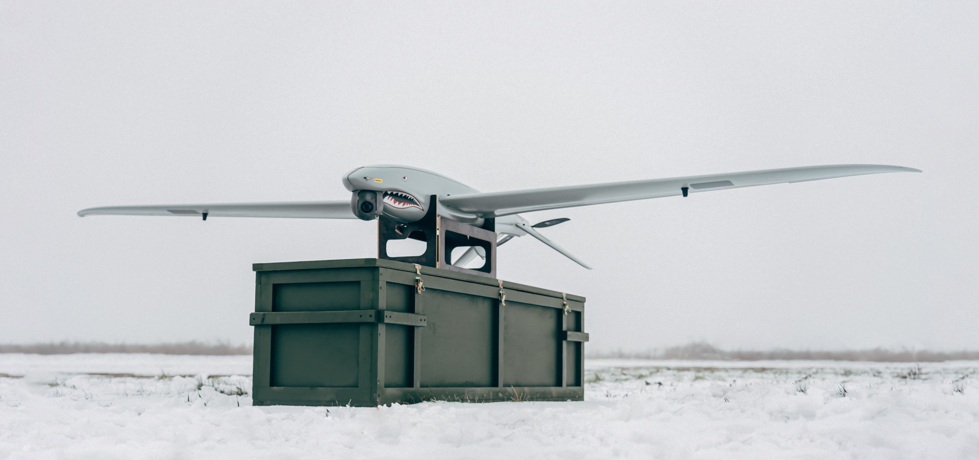 Ukrspecsystems unowocześnia ukraińskiego drona zwiadowczego SHARK poprzez wydłużenie skrzydeł i wydłużenie czasu pracy baterii