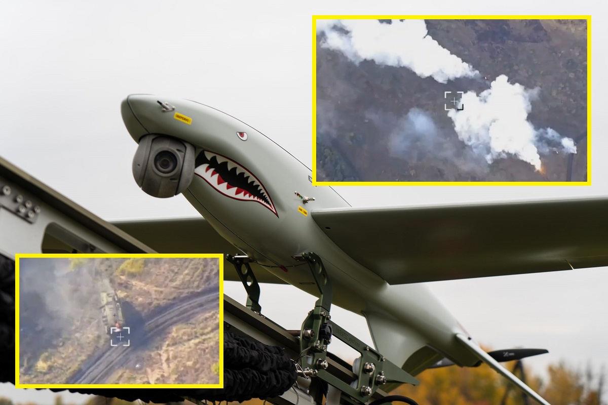 Ukraiński dron SHARK pomógł zniszczyć wyrzutnie Buk-M3 SAM i utorował drogę dla bomb JDAM-ER, które uderzyły w rosyjską kwaterę główną.