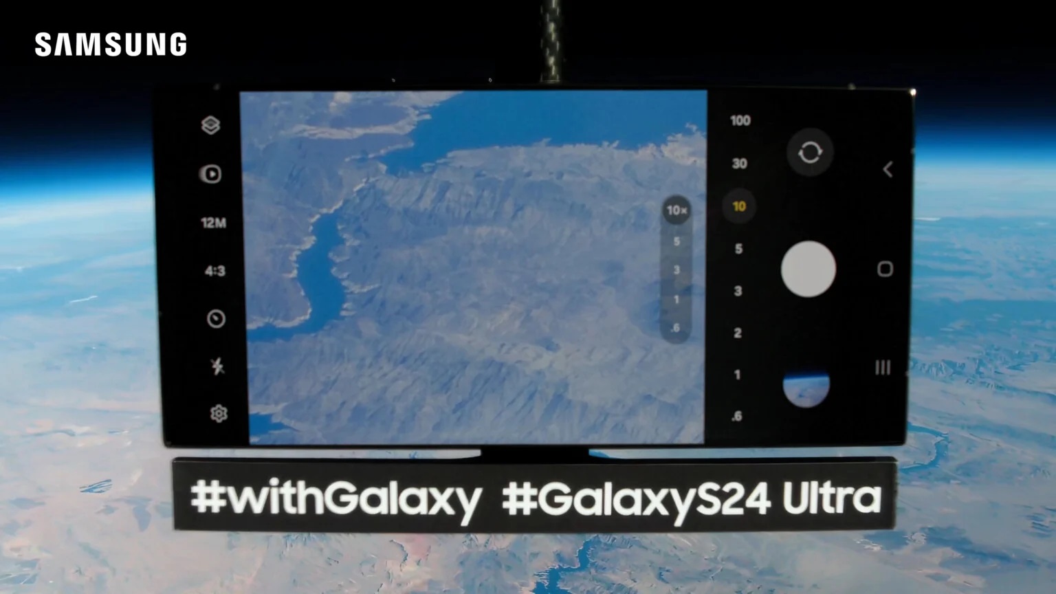Samsung wysłał flagowy model Galaxy S24 Ultra w kosmos