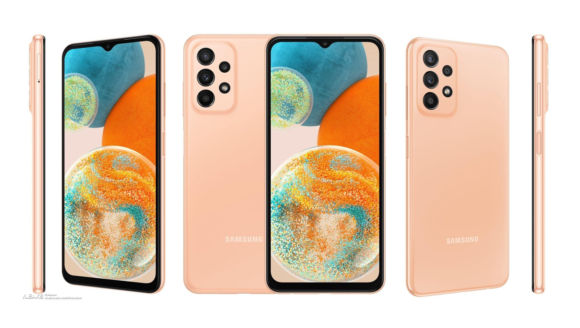 6,6-calowy ekran, układ Snapdragon 695 i cena poniżej 300 euro: w sieci pojawiły się rendery i szczegóły dotyczące smartfona Galaxy A23 5G