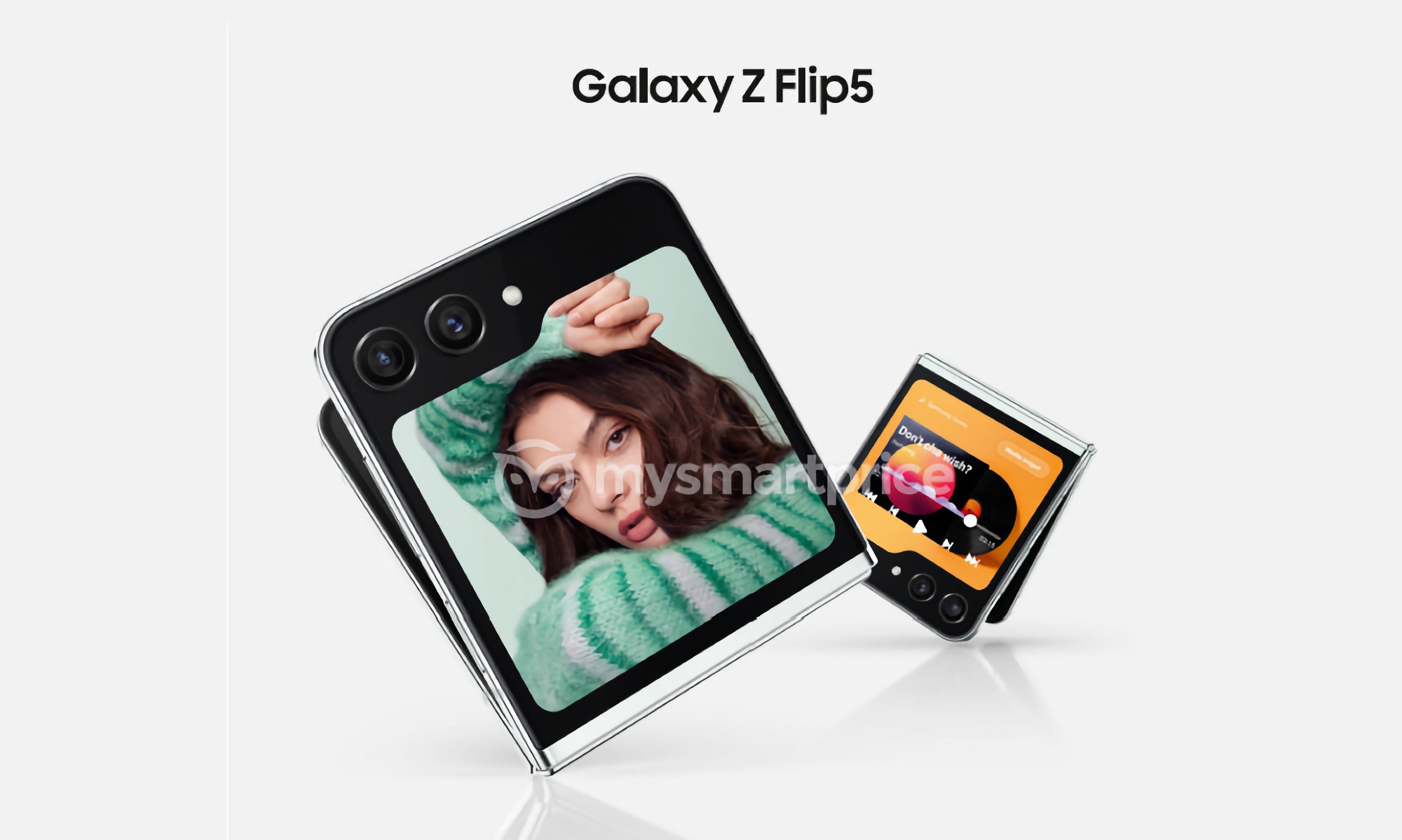 Podążając za Galaxy Fold 5: pierwsze oficjalne zdjęcie Galaxy Flip 5 pojawiło się w sieci