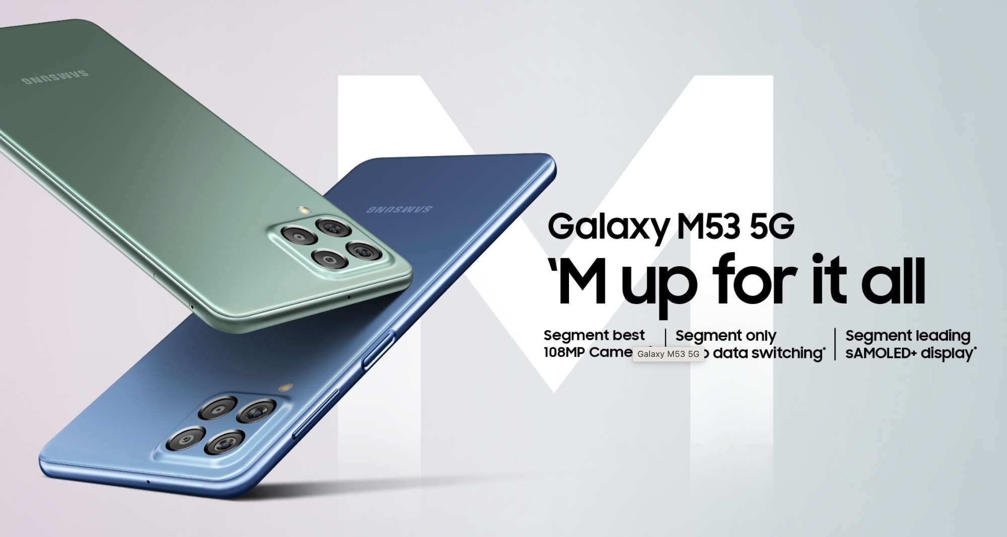 Samsung prezentuje Galaxy M53 5G z chipem Dimensity 900, aparatem 108 MP i wyświetlaczem 120 Hz za 314 USD
