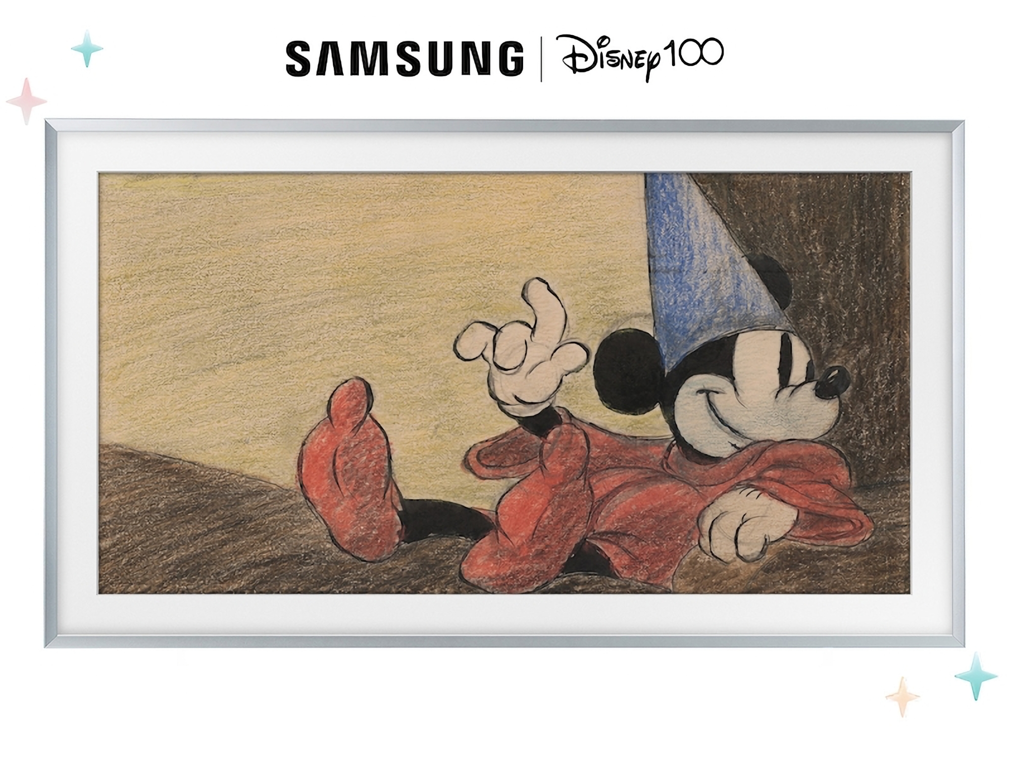 Samsung zaprezentował limitowaną serię telewizorów Frame, aby uczcić 100. rocznicę powstania The Walt Disney Company.