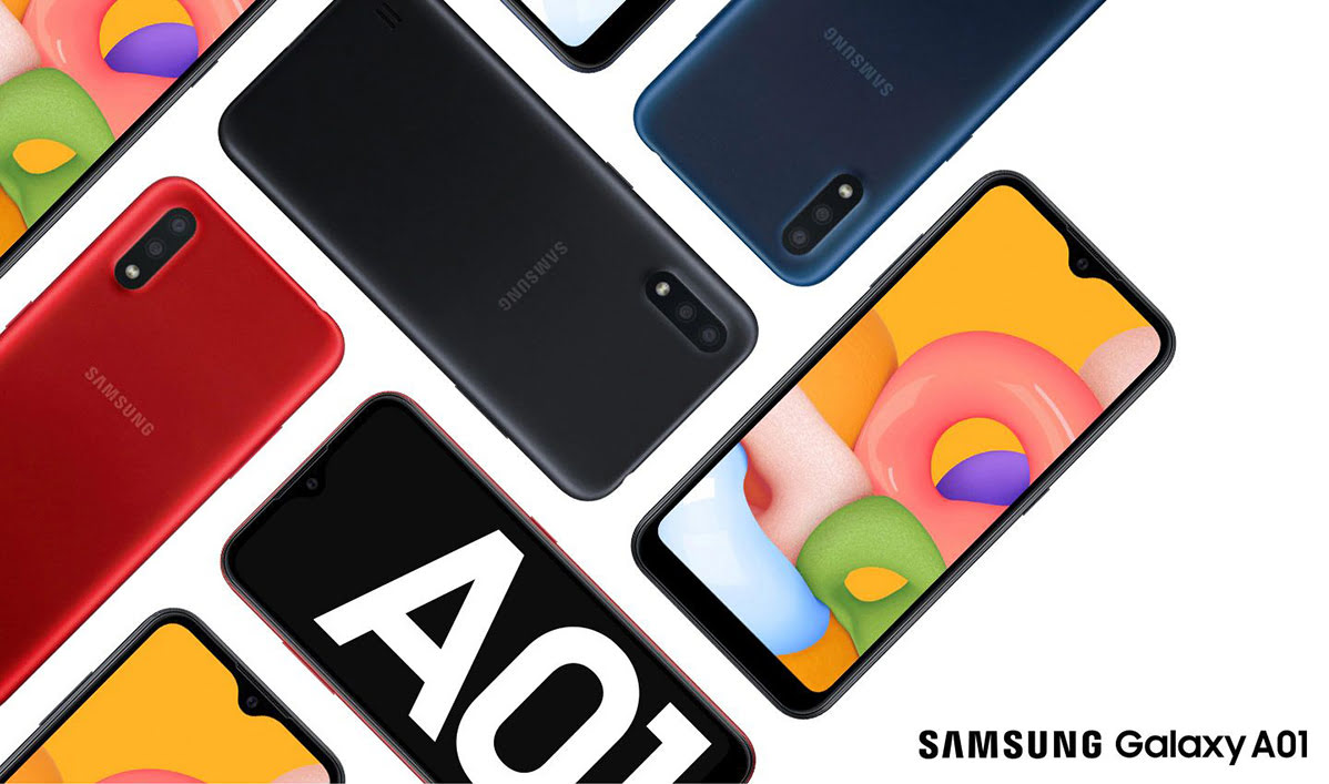 Samsung rozpoczął aktualizację Galaxy A01 z 2019 roku, ale tylko do Androida 12