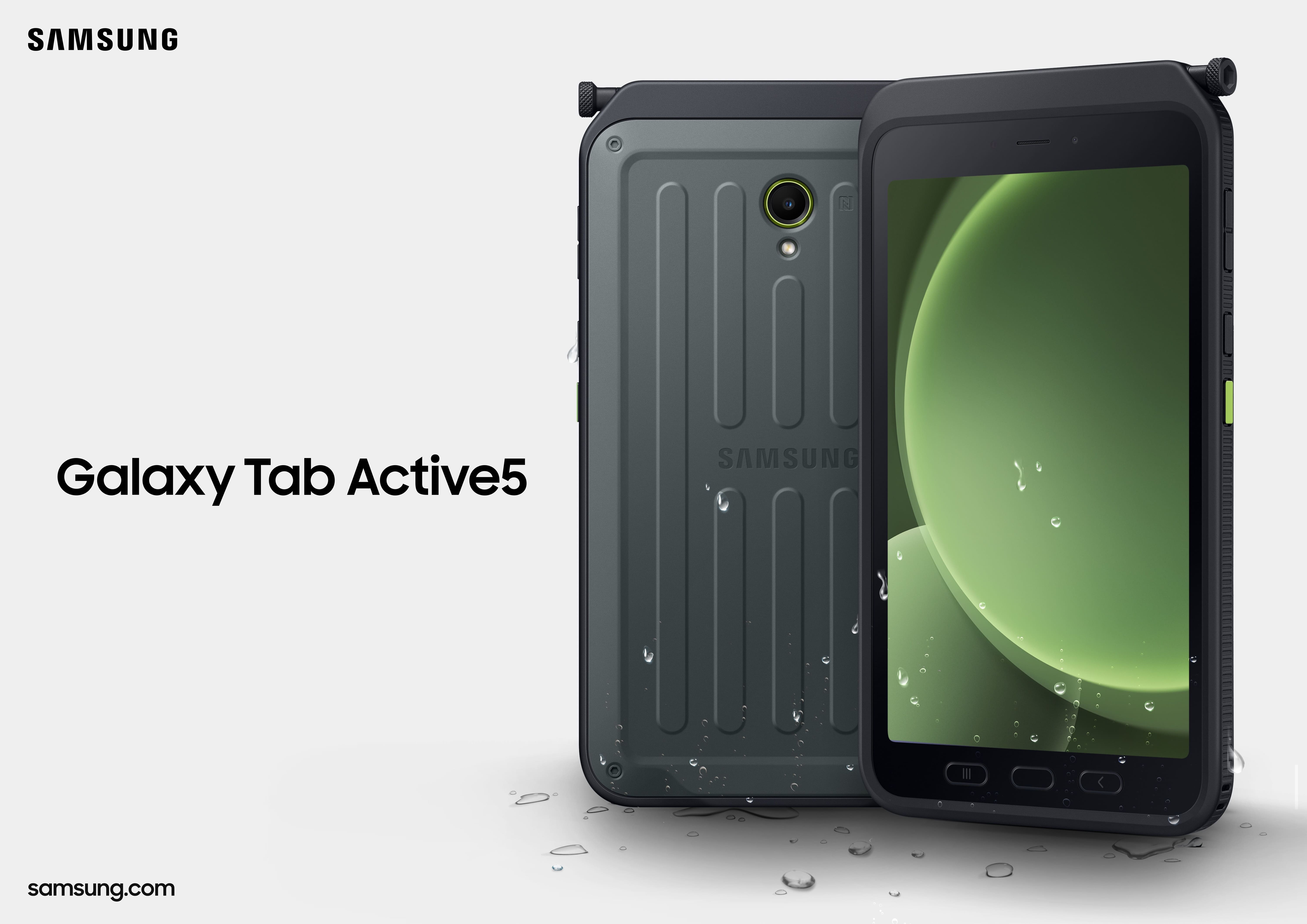 Samsung Galaxy Tab Active 5: wytrzymały tablet z ekranem LCD 120 Hz, obsługą rysika S Pen i wymienną baterią 5050 mAh