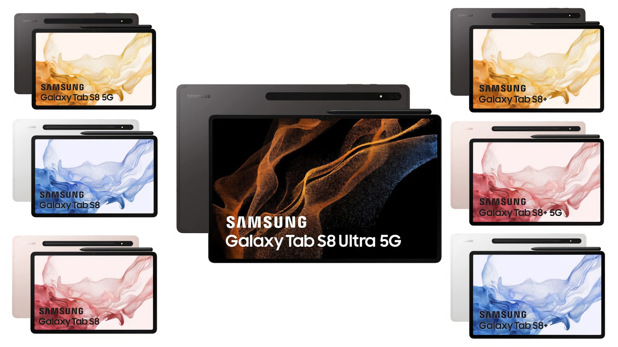 Tańsze niż oczekiwano: informator ujawnił ceny tabletów Galaxy Tab S8, Galaxy Tab S8+ i Galaxy Tab S8 Ultra w Europie
