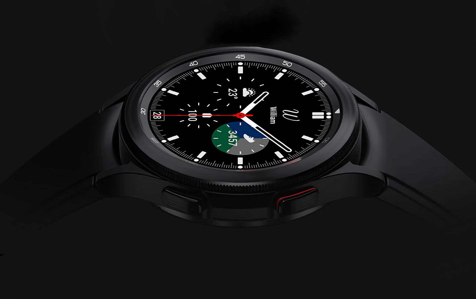 Samsung Galaxy Watch 4 Classic z czujnikiem EKG, ochroną IP68, systemem Wear OS i etui 46 mm na wyprzedaży na Amazon za 144 dolary taniej