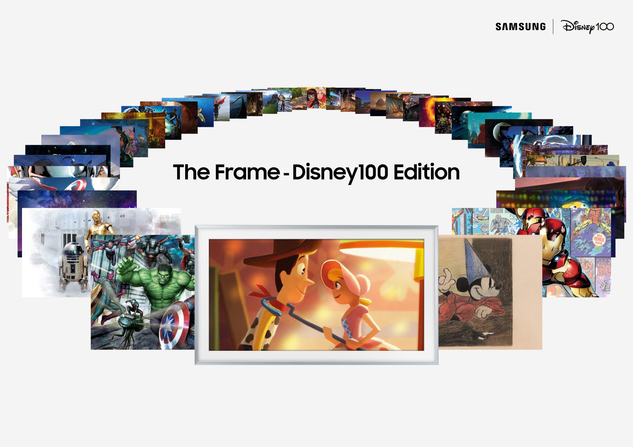 Samsung przywrócił telewizory The Frame TV Disney 100 Edition z ekranami o przekątnej 55, 65 i 75 cali