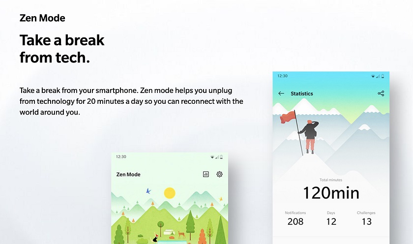 OnePlus dodała tryb Zen Mode w Google Play Store