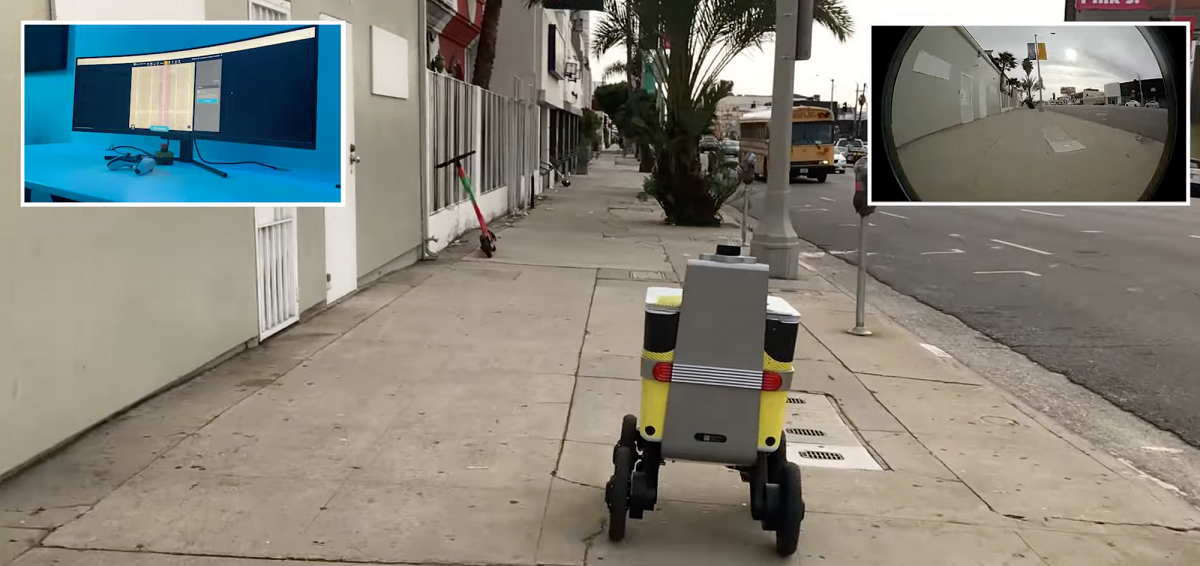 Robot-kurier pomógł policji aresztować dwóch mieszkańców Los Angeles, którzy próbowali go porwać, ale firma może mieć teraz kłopoty