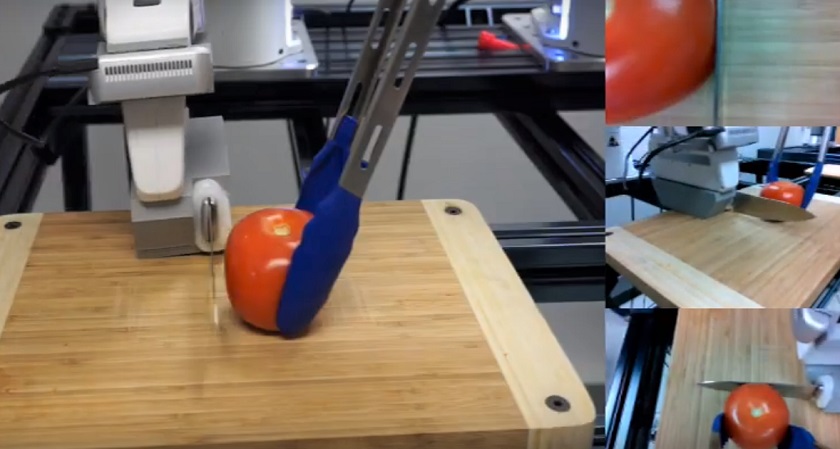 Wideo: Robota nauczyły kroić warzywa na jednakowe plastry