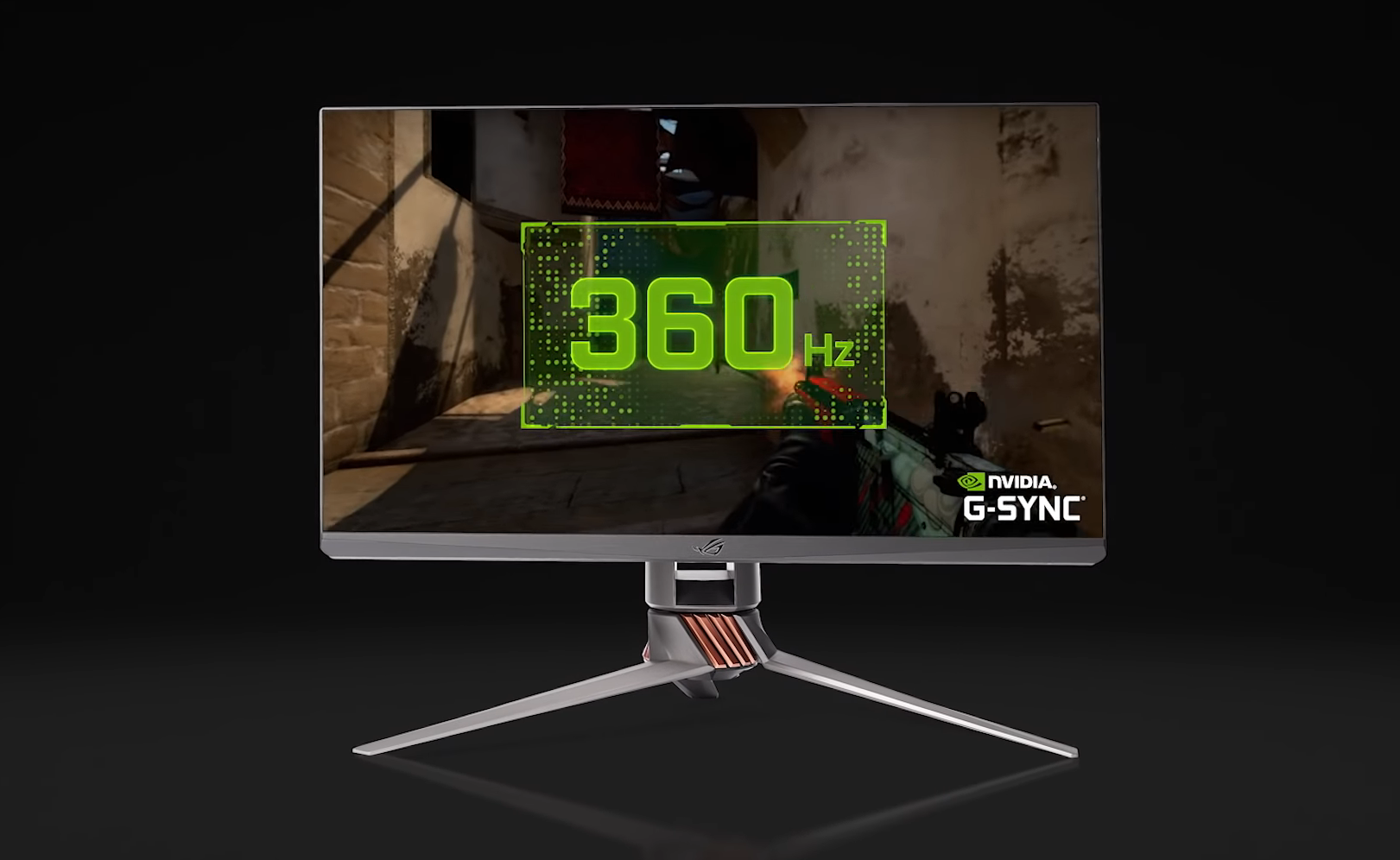 Najszybszy na świecie: NVIDIA i Asus  prezentowały monitor ROG Swift 360 ​​o częstotliwości odświeżania 360 Hz 
