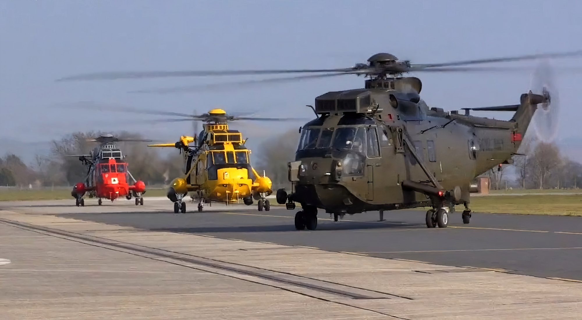 Ukraina otrzymuje brytyjski śmigłowiec Sikorsky S-61 Sea King do działań poszukiwawczych i ratowniczych