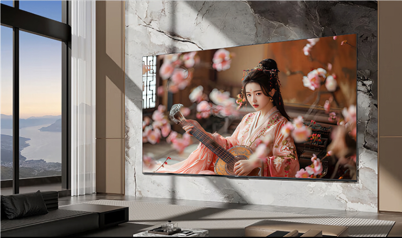 Skyworth 100A5D Pro TV: 100-calowy telewizor Smart TV z ekranem 4K przy 144 Hz i matowym wykończeniem