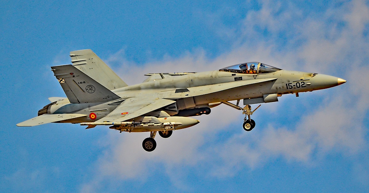 Hiszpania wzmocni wschodnią flankę NATO 14 myśliwcami Eurofighter Typhoon i EF-18M Hornet