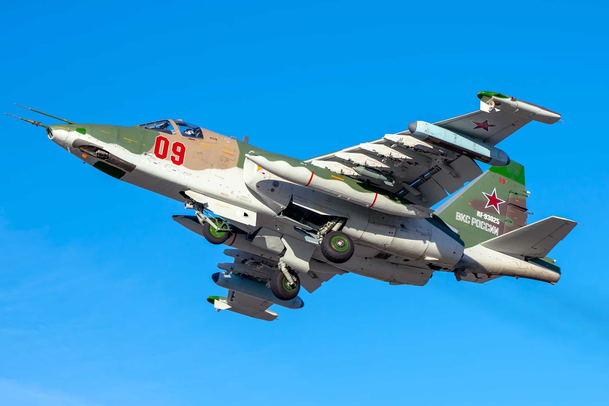 Kolejne samozniszczenia Su-25 w Rosji