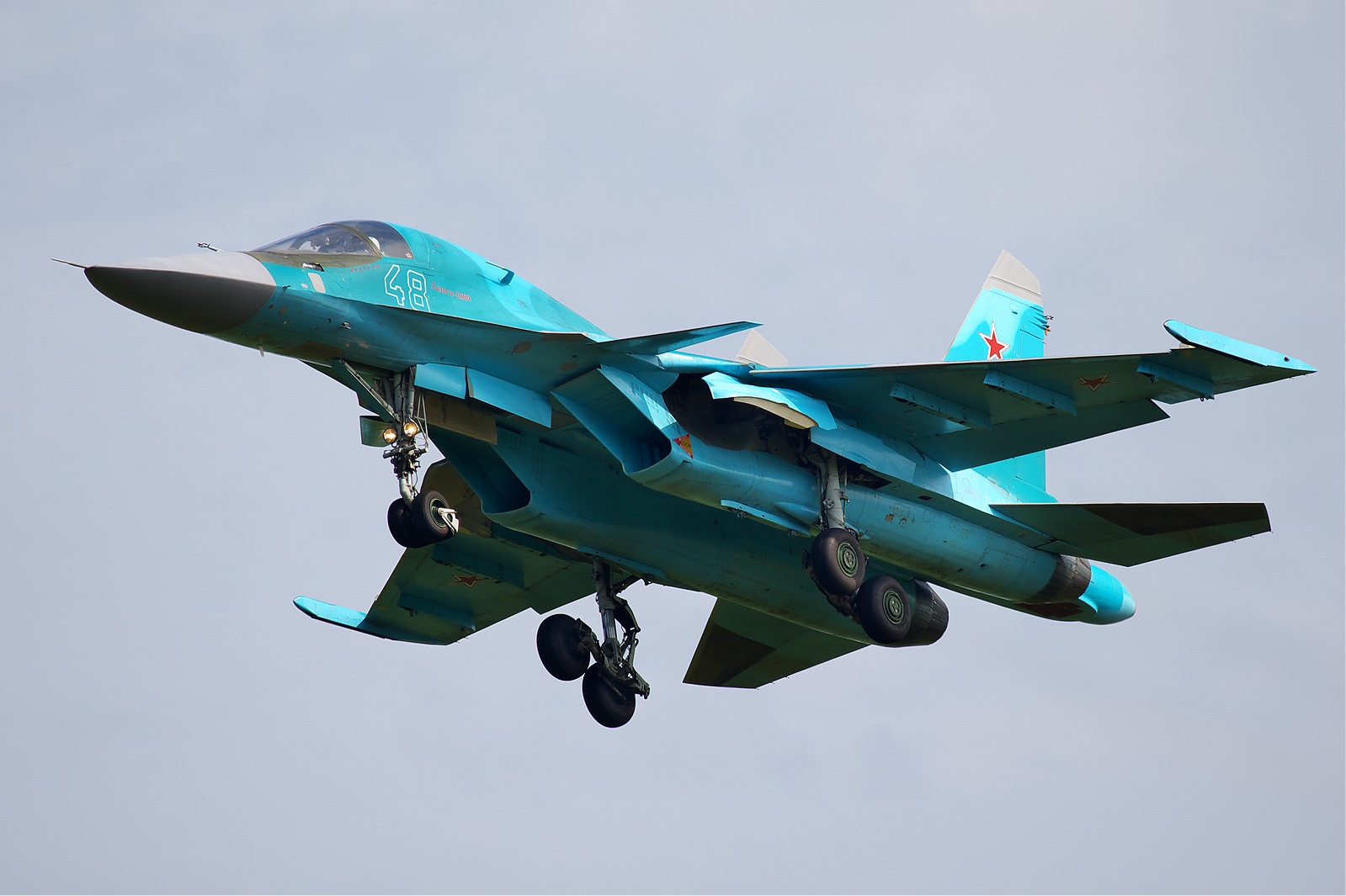 AFU pokazuje zestrzelony rosyjski myśliwiec naddźwiękowy Su-34 (wideo)