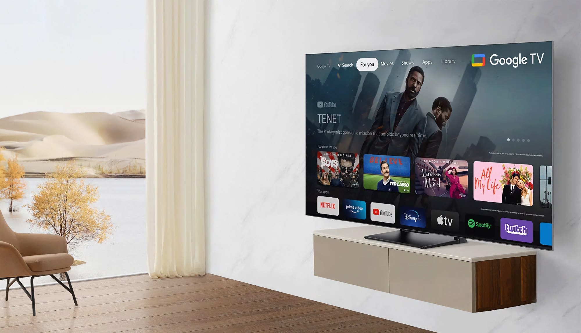 TCL C74 QLED TV: seria inteligentnych telewizorów z ekranami QLED o przekątnej do 75 cali i Google TV na pokładzie, w cenie od 799 euro