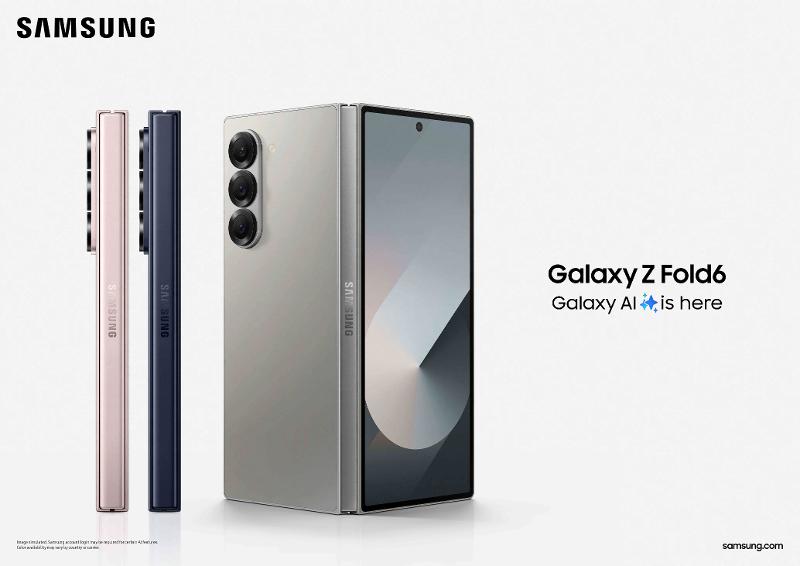 Samsung prezentuje Galaxy Fold6 za 79 999 UAH z funkcjami AI