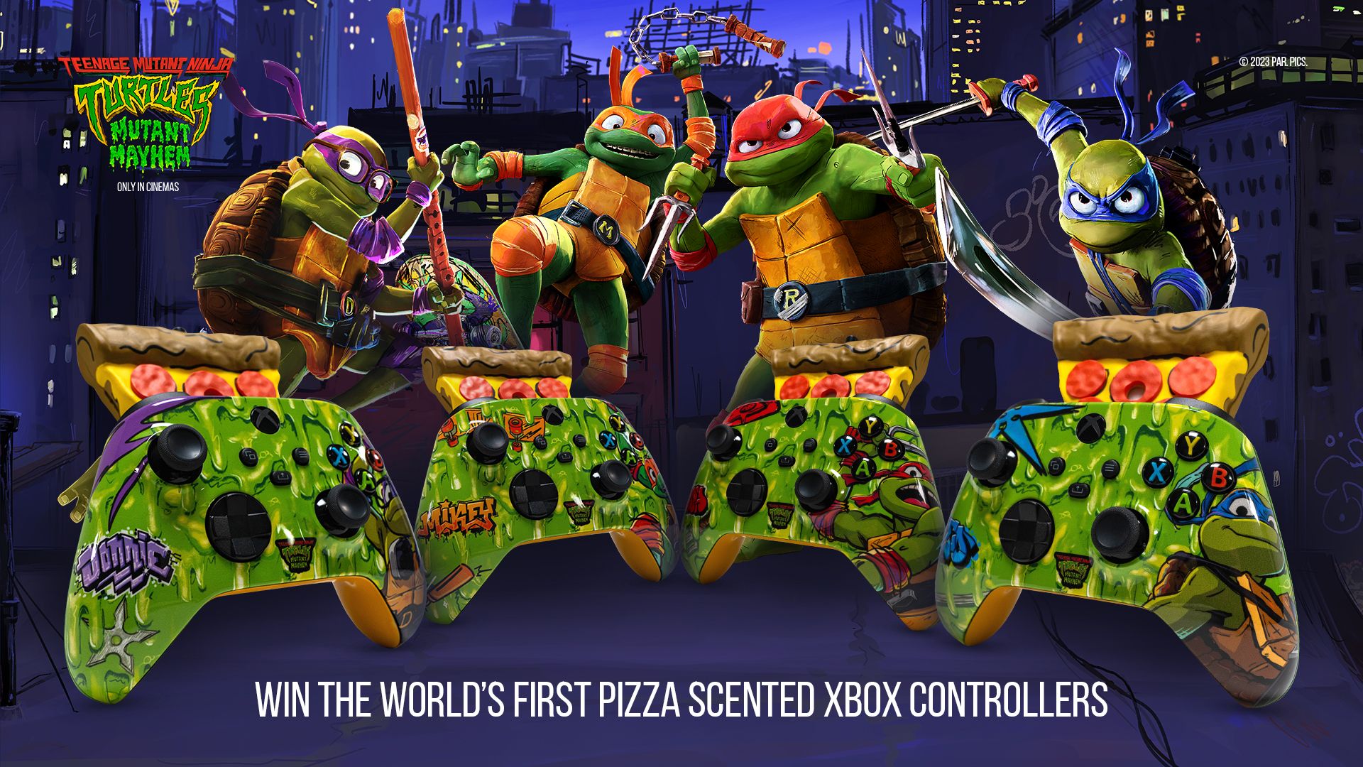 Żółwie Ninja to pokochają: Microsoft zaprezentował niezwykłą konsolę Xbox o zapachu pizzy