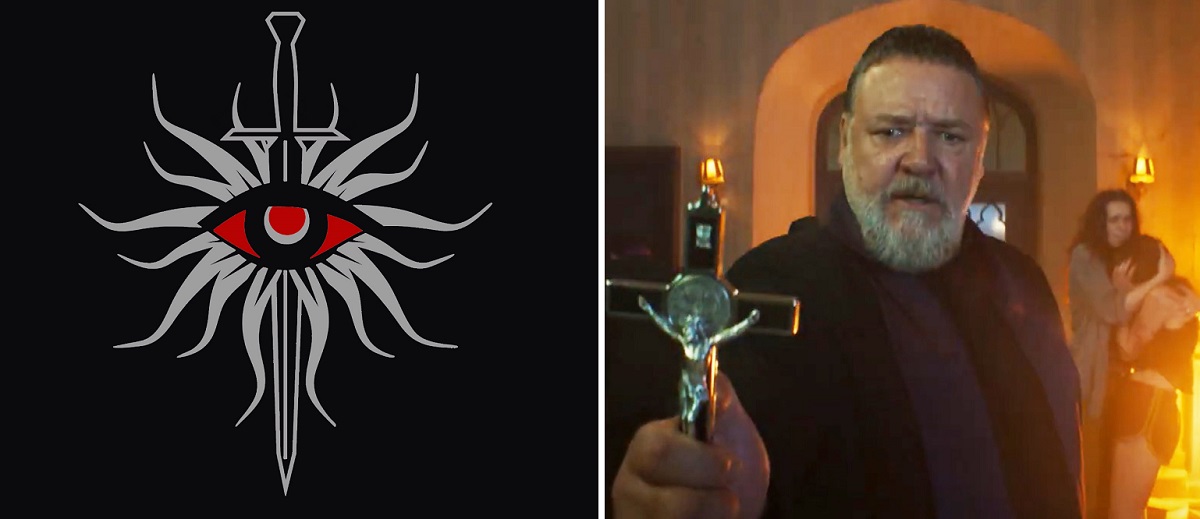 Twórcy filmu Egzorcysta papieża użyli symbolu z Dragon Age: Inkwizycja zamiast prawdziwego znaku hiszpańskiej inkwizycji