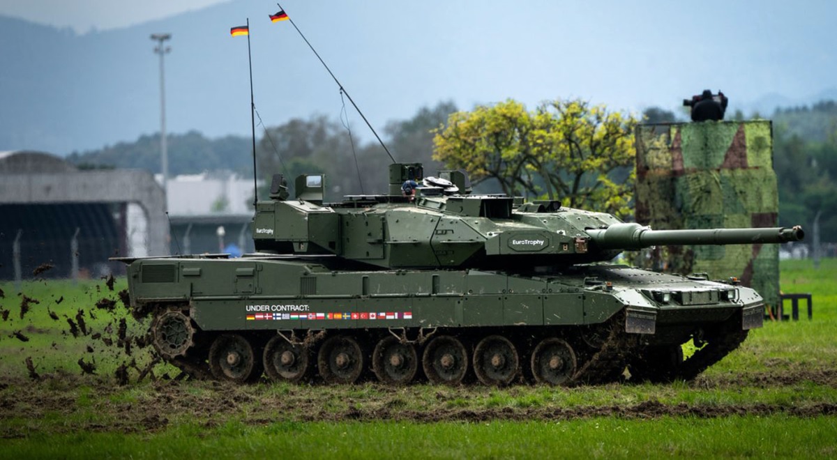 Włochy zainwestują 8,7 mld USD w zakup zmodernizowanych niemieckich czołgów Leopard 2A8 od 2024 r.