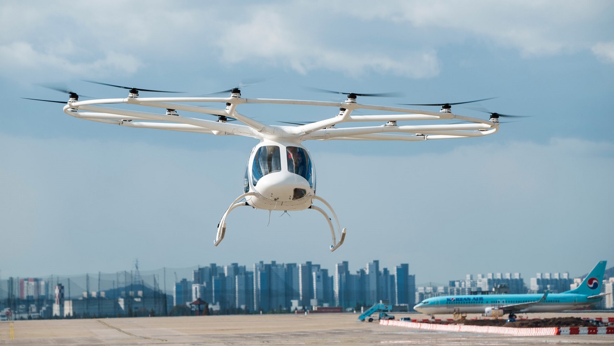 Volocopter chce uruchomić pierwszą na świecie taksówkę powietrzną w Paryżu w 2024 r.