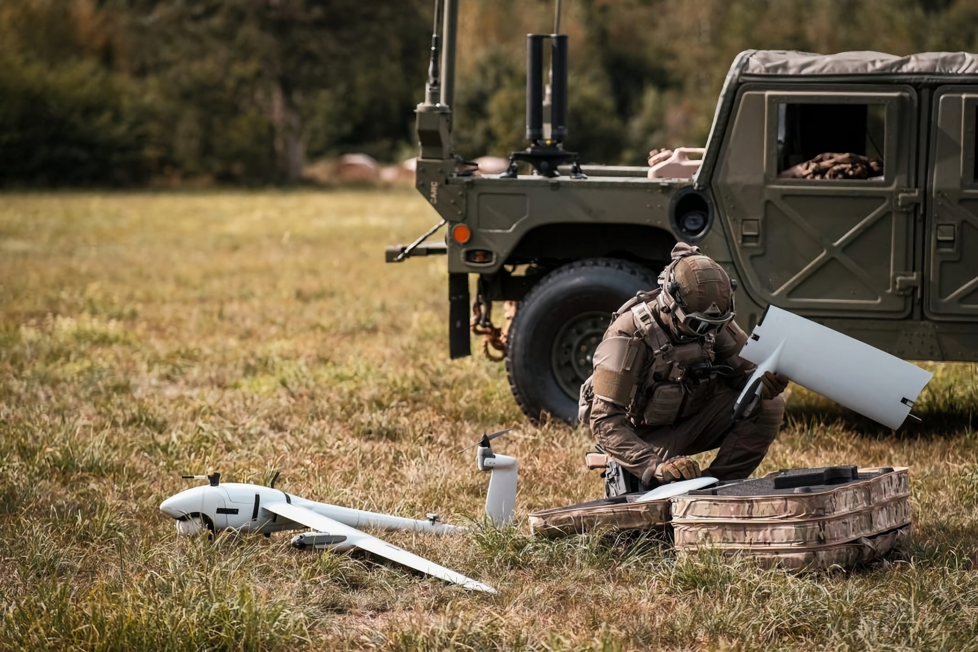 Niemcy kupią 105 dronów rozpoznawczych Vector dla sił zbrojnych Ukrainy