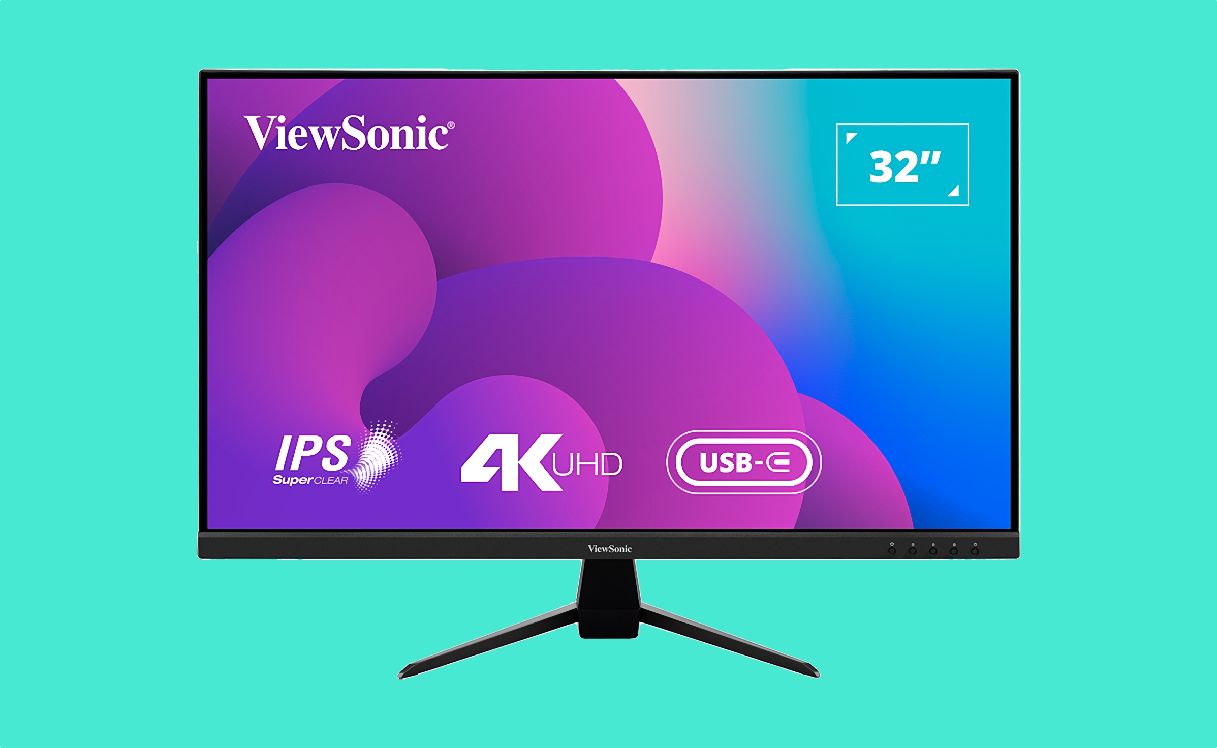 ViewSonic VX3267U: 32-calowy monitor 4K IPS z obsługą 65 W Power Delivery 