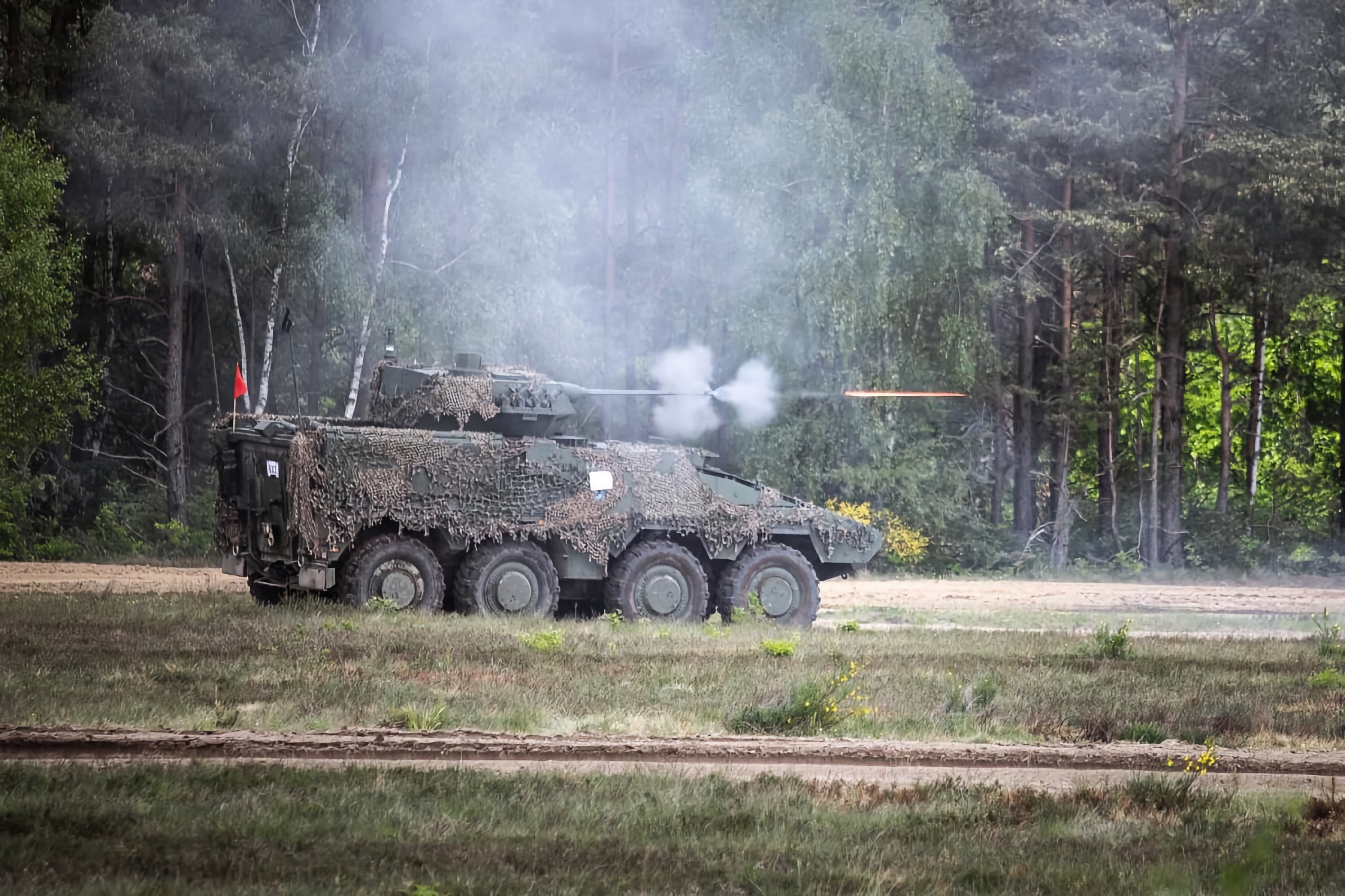 Litewskie wojsko testuje BMP Vilkas, które mają zastąpić gąsienicowe transportery opancerzone M113