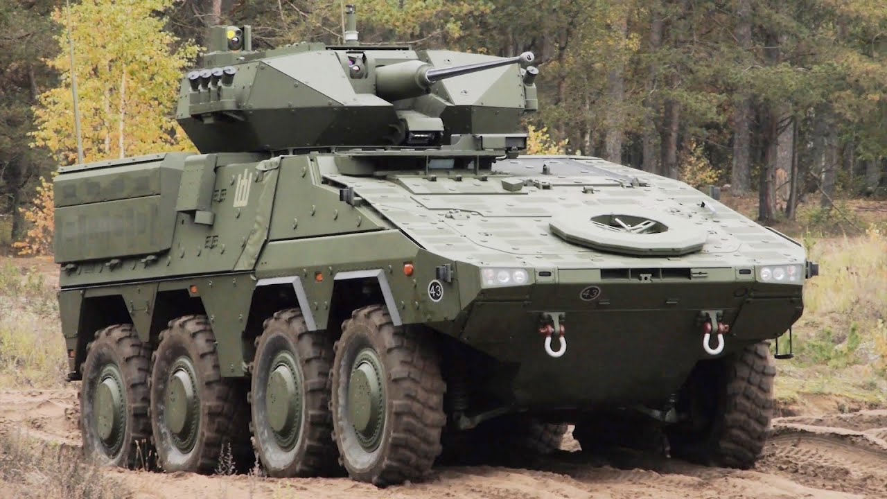 Litwa chce kupić kolejnych 120 kołowych transporterów opancerzonych Vilkas, które są oparte na BMP Boxer