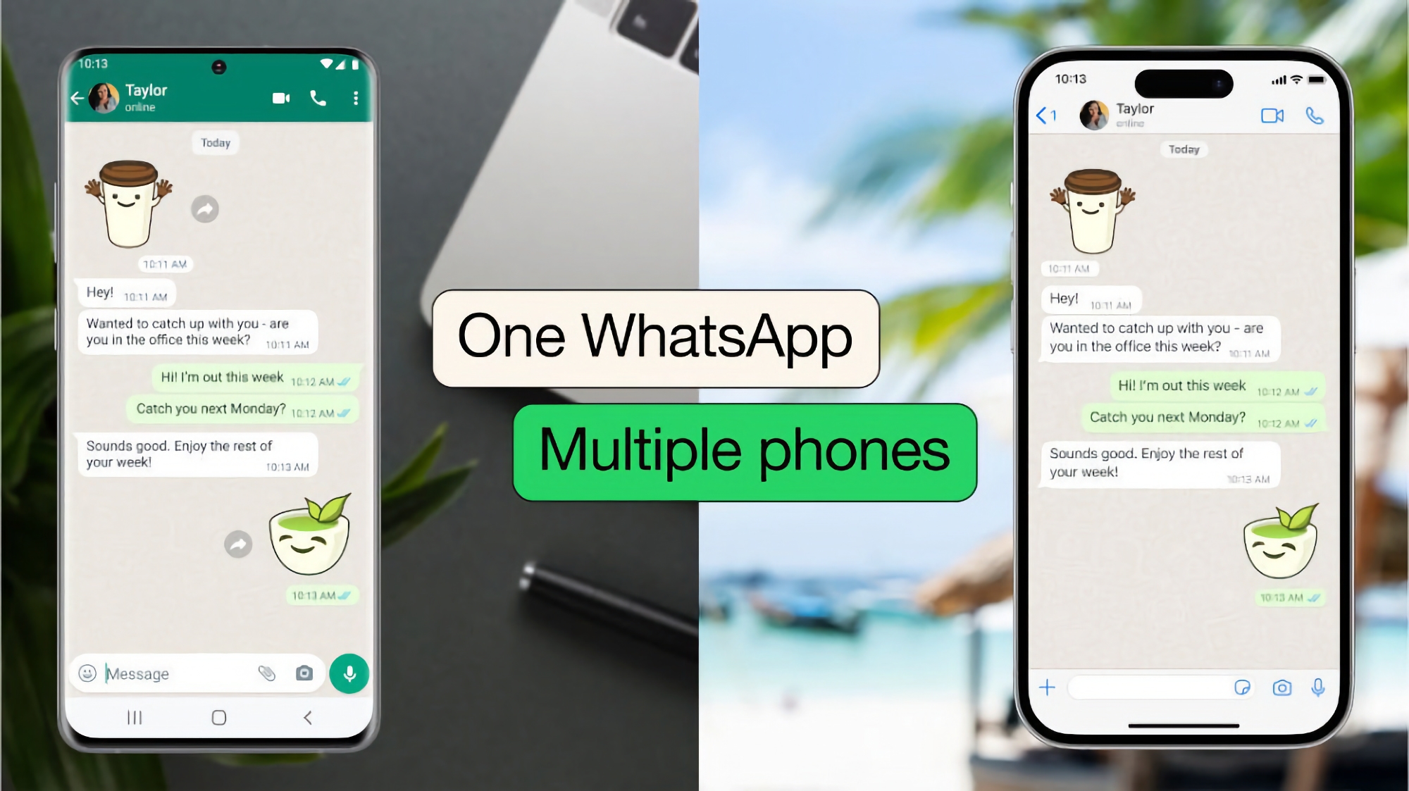 Jedno konto WhatsApp może być teraz używane na czterech różnych urządzeniach