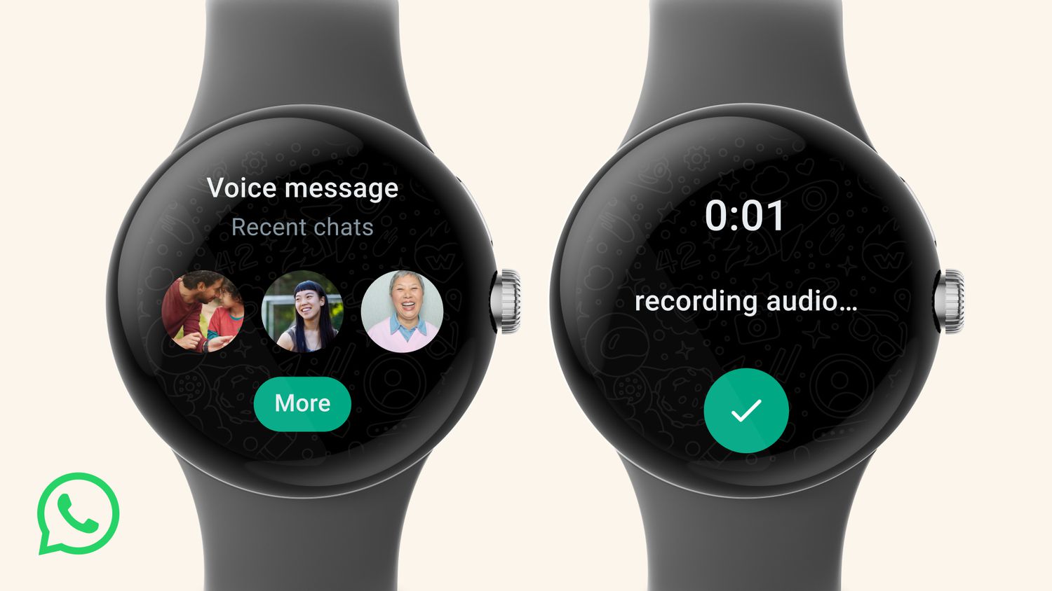 Aplikacja WhatsApp jest już dostępna na Samsung Galaxy Watch i innych smartwatchach z systemem Wear OS