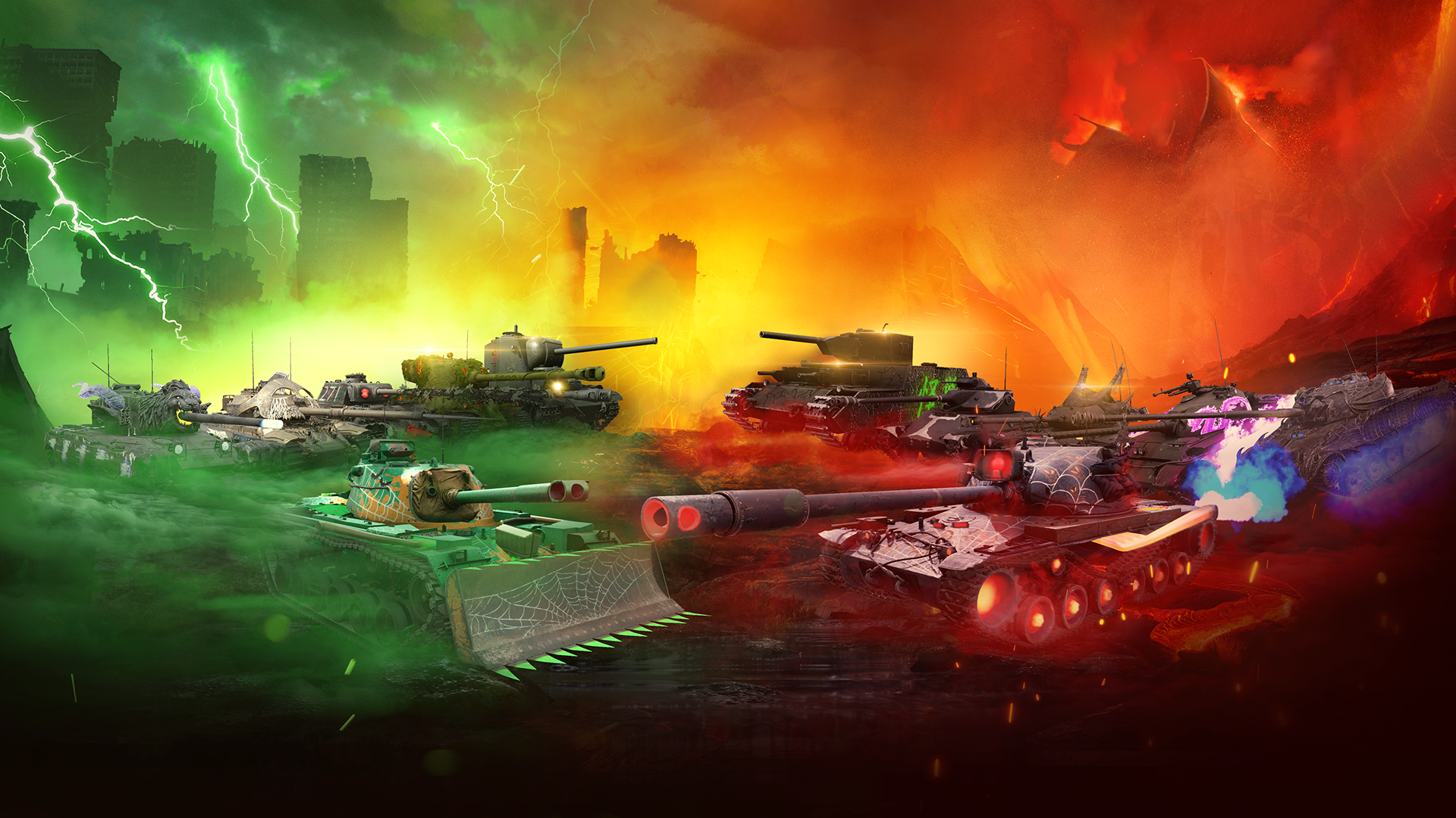 "'Przebudzenie zła': Wargaming dodaje bitwy czołgów potworów do konsolowego World of Tanks