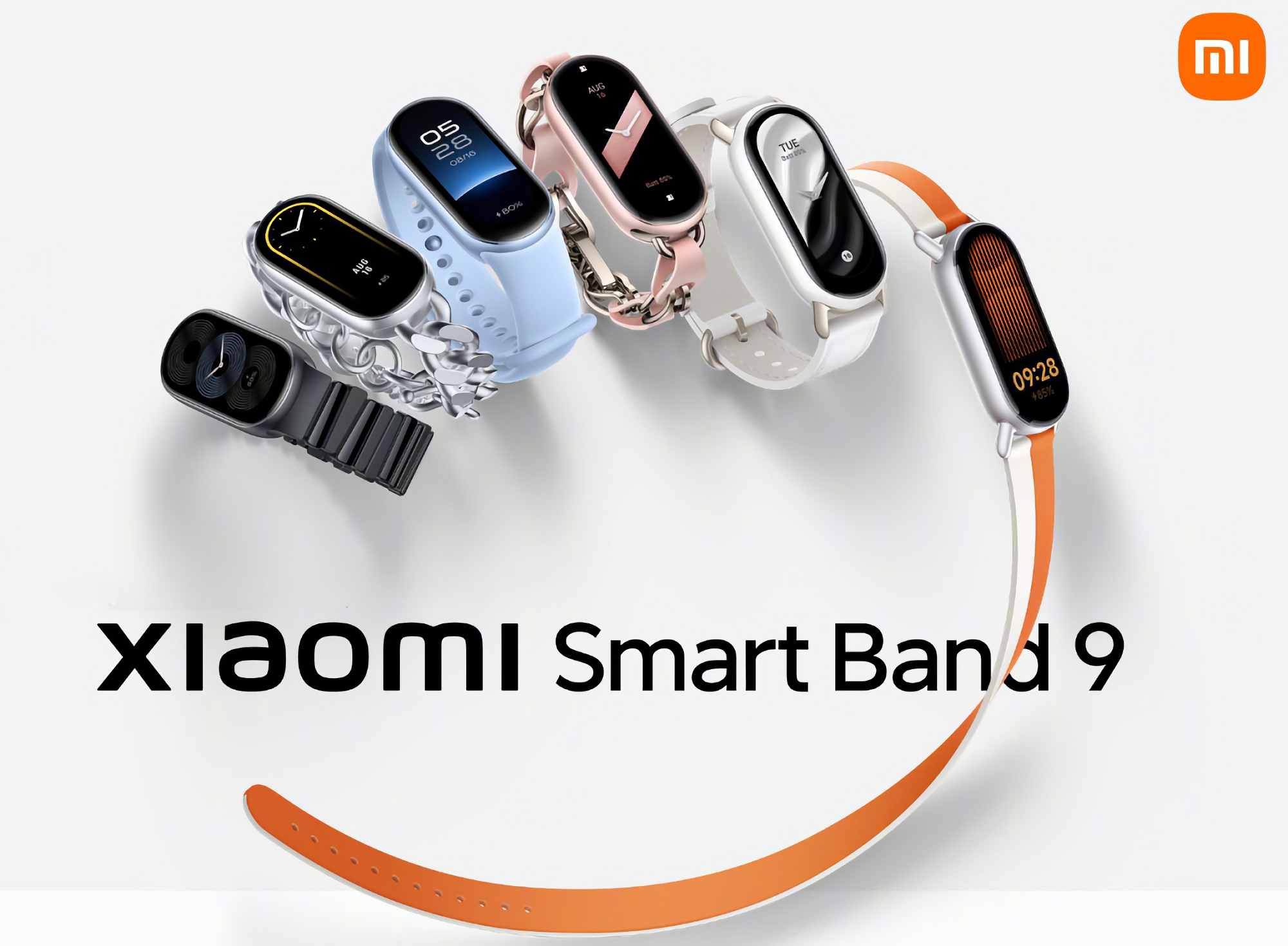 Xiaomi Smart Band 9: wyświetlacz AMOLED o jasności do 1200 nitów, Bluetooth 5.4 i do 21 dni pracy na baterii, w cenie od 34 USD