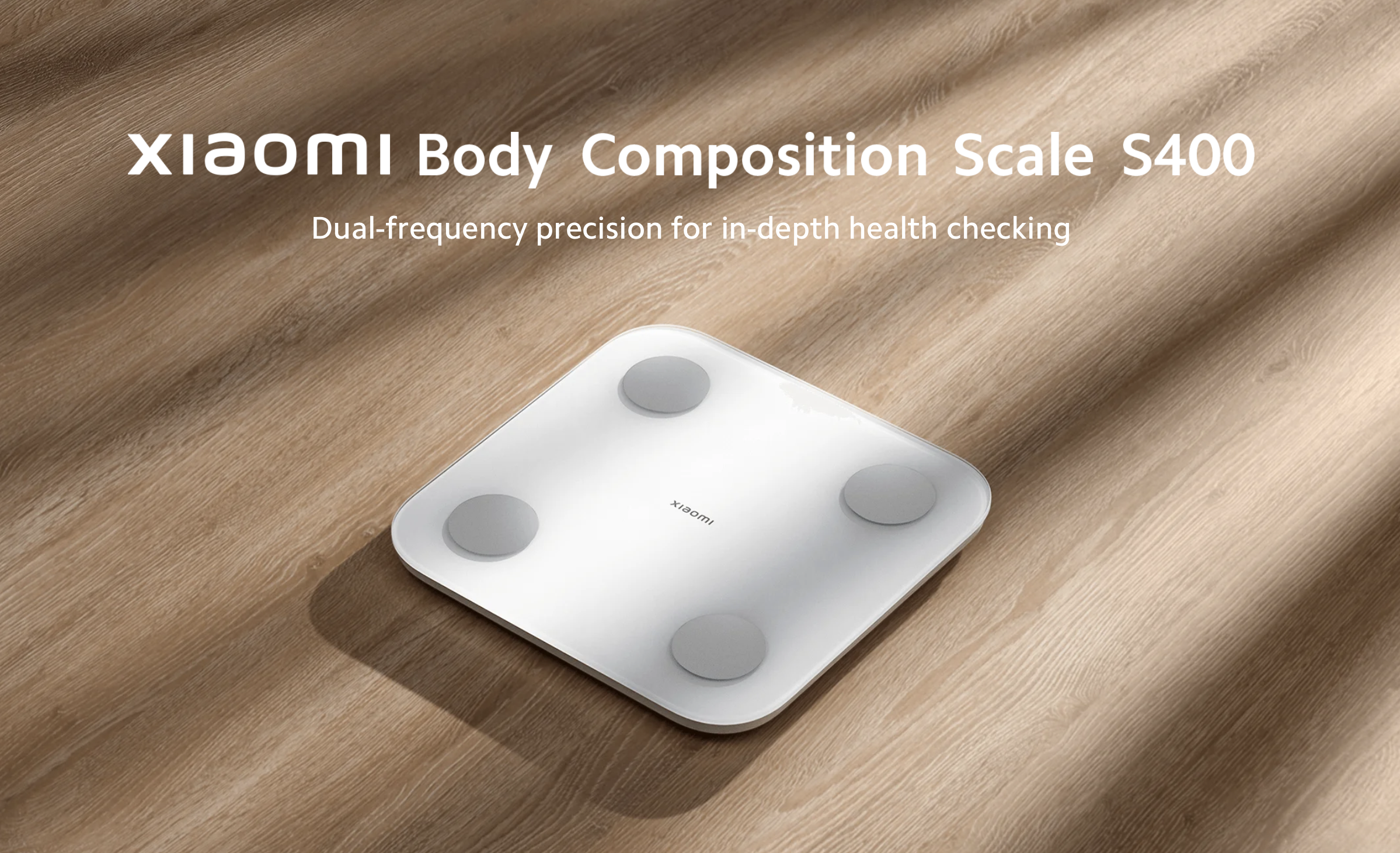 Xiaomi wprowadziło na globalny rynek Body Composition Scale S400, która może mierzyć 25 wskaźników zdrowotnych