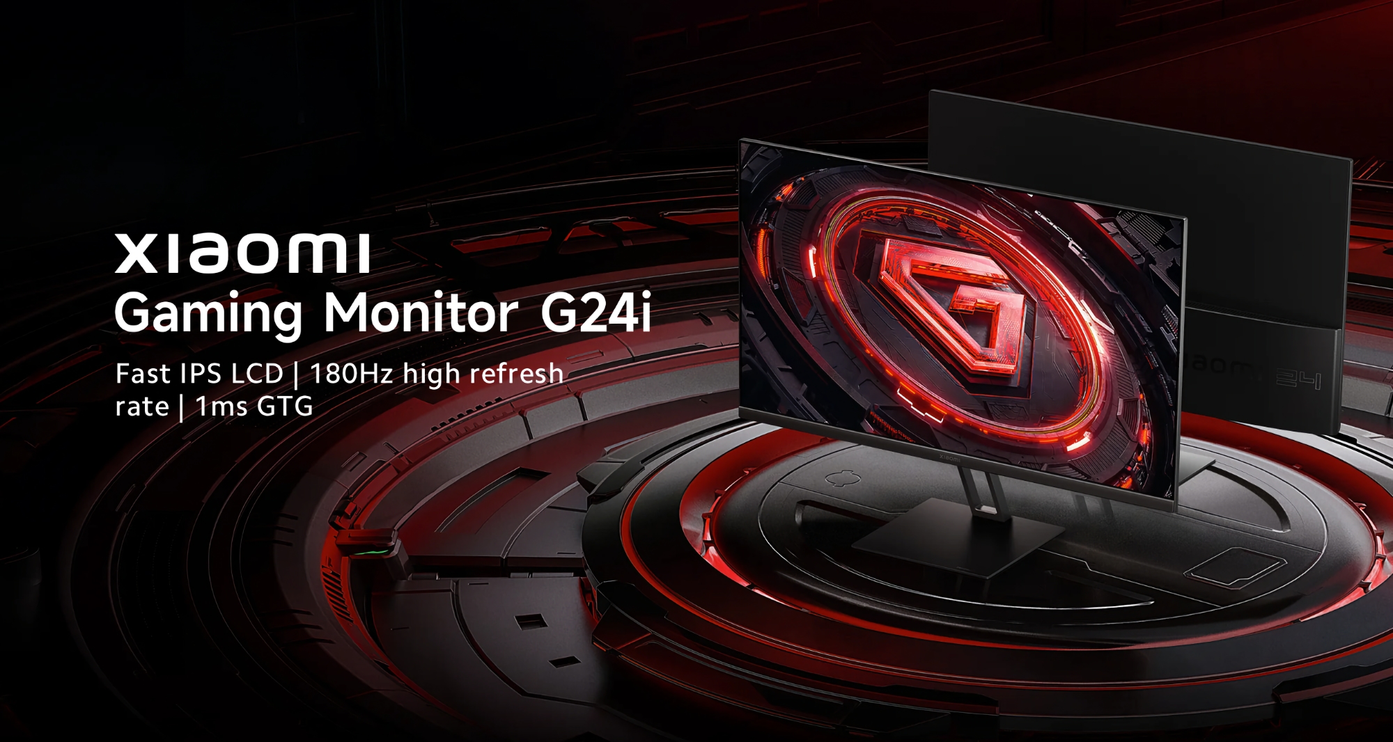 Xiaomi Gaming Monitor G24i: monitor do gier z ekranem IPS 180 Hz i obsługą AMD FreeSync