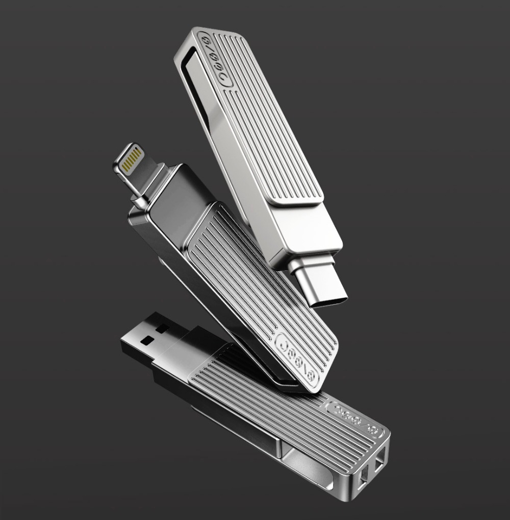 Xiaomi Jessis M: seria hybrydowych dysków flash USB ze złączami USB-C i Lightning
