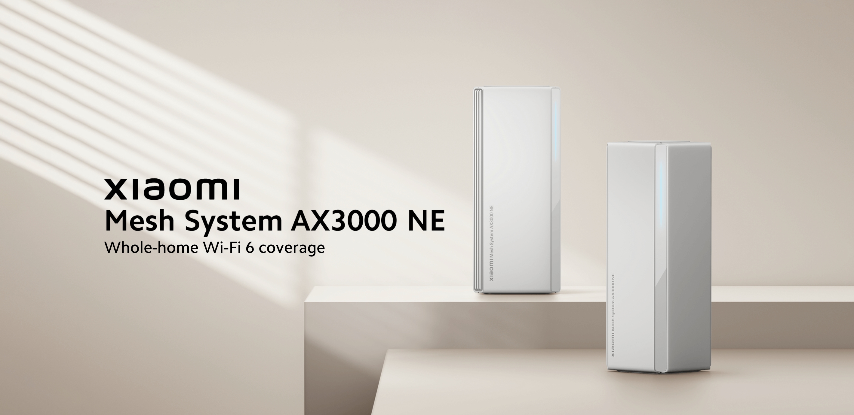 Xiaomi wprowadziło na globalny rynek system AX3000 NE Mesh z obsługą WiFi 6. 